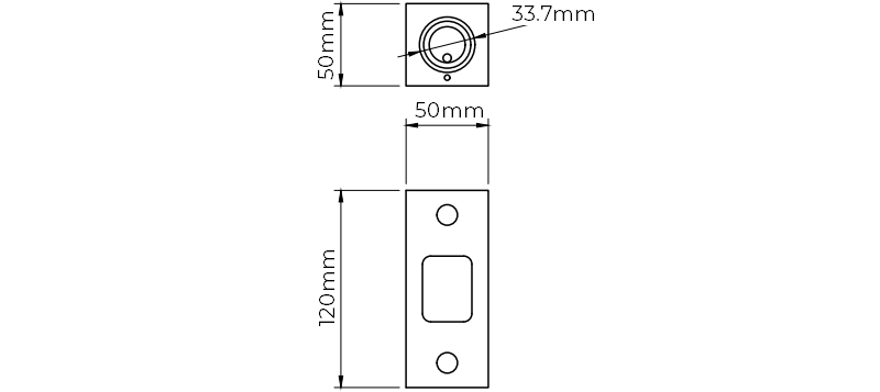 Cuscus Wall Light Dimensions